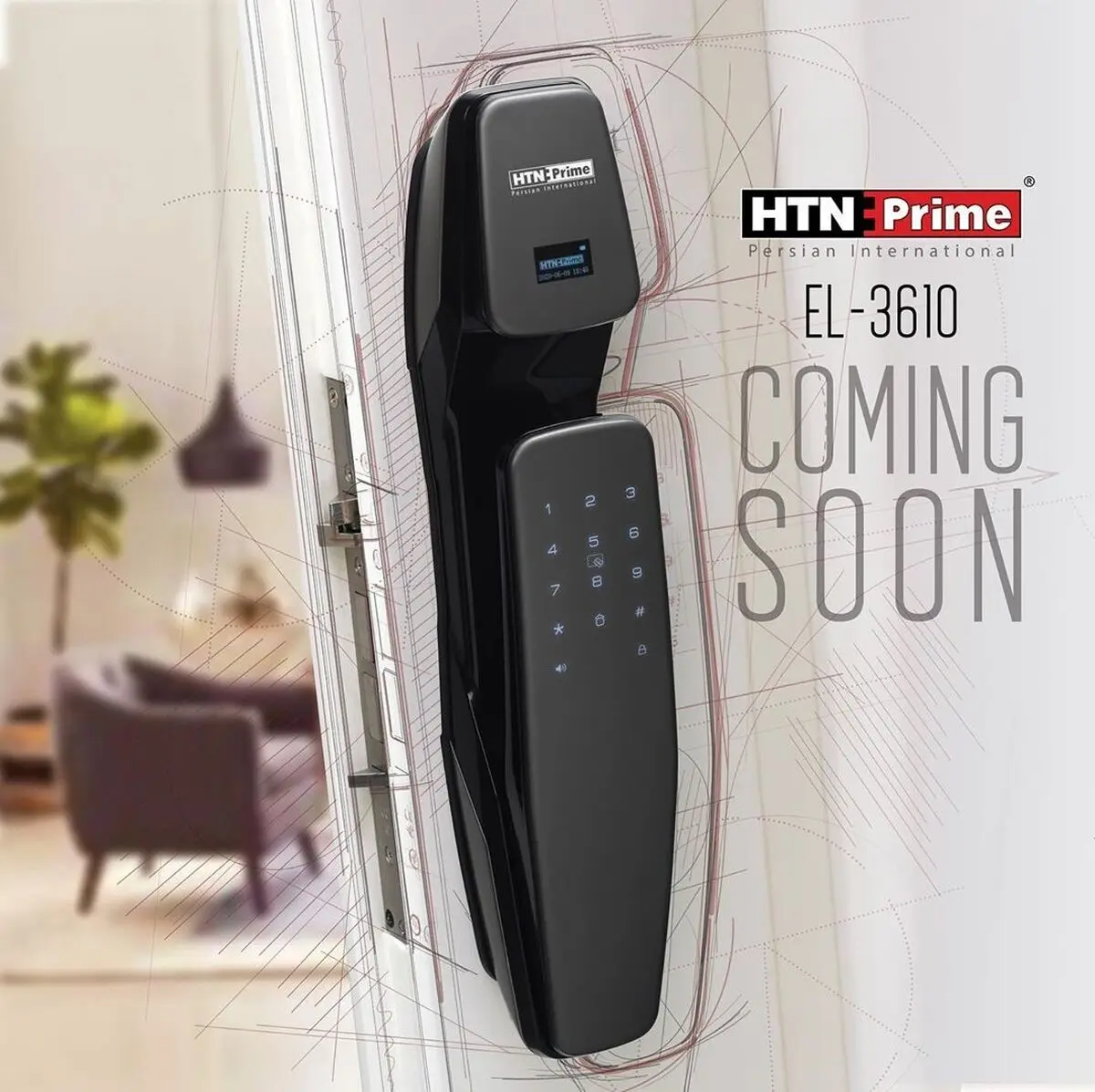 لمس اطمینان، هارمونی و زیبایی با دستگیره‌ درب اچ‌تی‌ان-پرایم
HTN Prime
