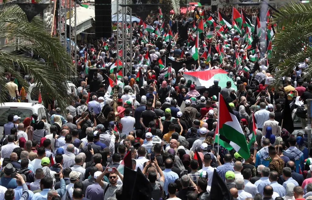 Palestinians mark anniversary of Nakba Day ILNA