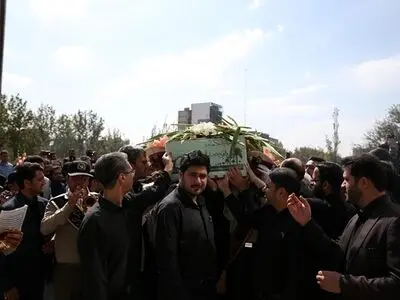 برگزاری مراسم تشییع پیکر شهید گمنام در ساختمان مرکزی قوه قضاییه