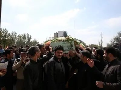 برگزاری مراسم تشییع پیکر شهید گمنام در ساختمان مرکزی قوه قضاییه