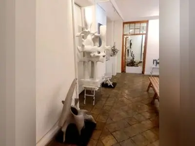 گزارشی از نمایشگاه مجسمه‌های آصف ابراهیمی/ هنرمندان از «چگونگی» گفتند
