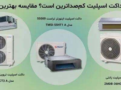 کدام داکت اسپلیت کم‌صداترین است؟ مقایسه بهترین مدل‌ها