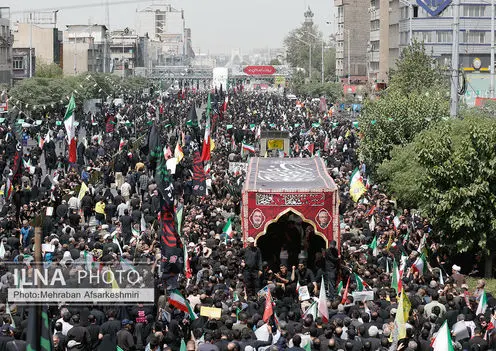 مراسم تشییع شهدای اقتدار - تهران / 2