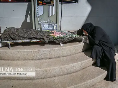 مراسم تشییع پیکر حمید سهیلی مستند ساز پیشکسوت