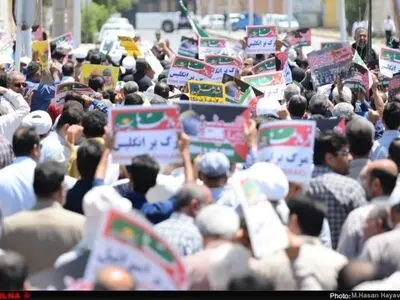 گزارش تصویری حضور مردم آبادان در راهپیمایی روز جهانی قدس