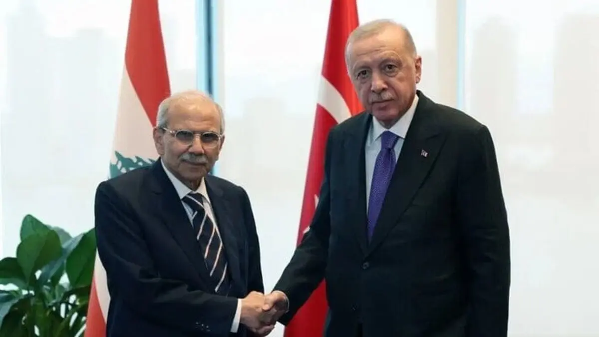 اردوغان با نواف سلام دیدار کرد
