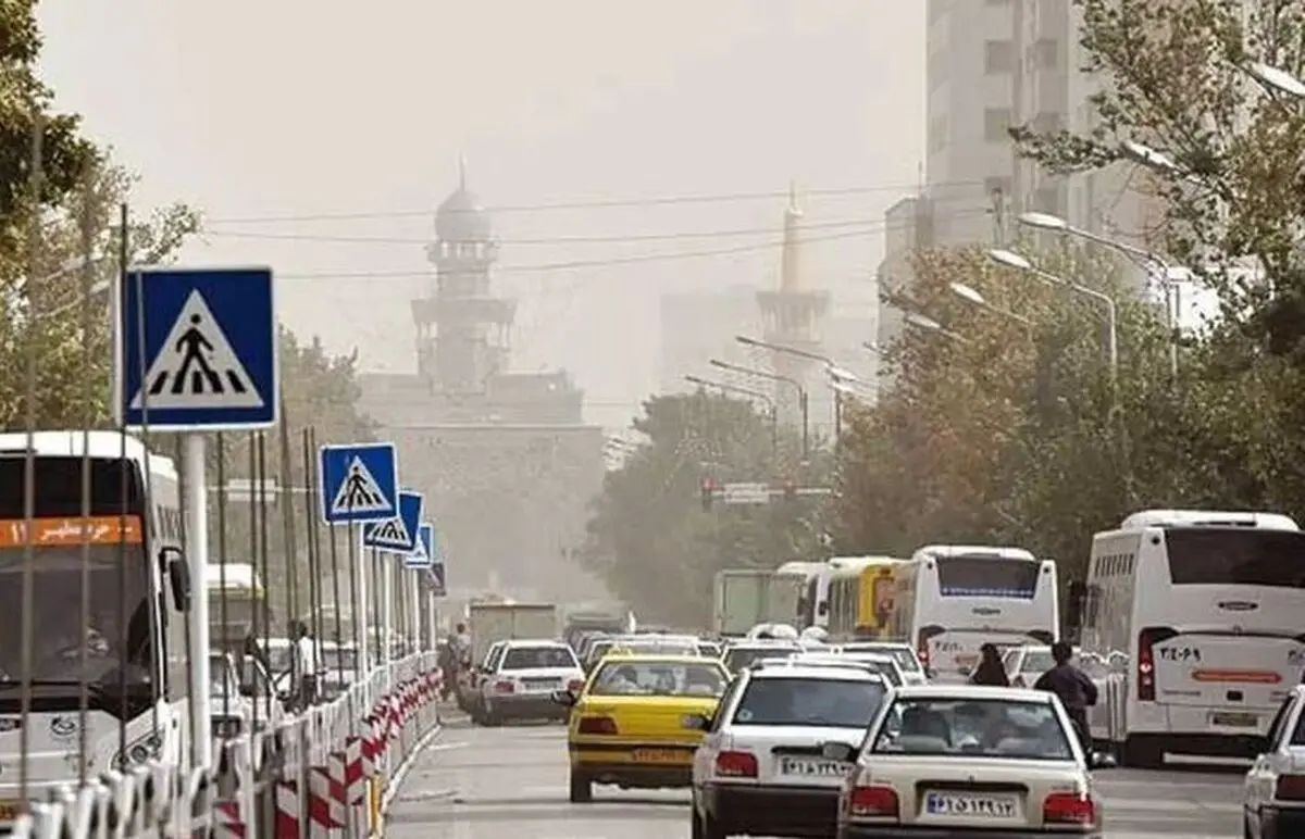 هوای مشهد در وضعیت هشدار آلودگی قرار دارد