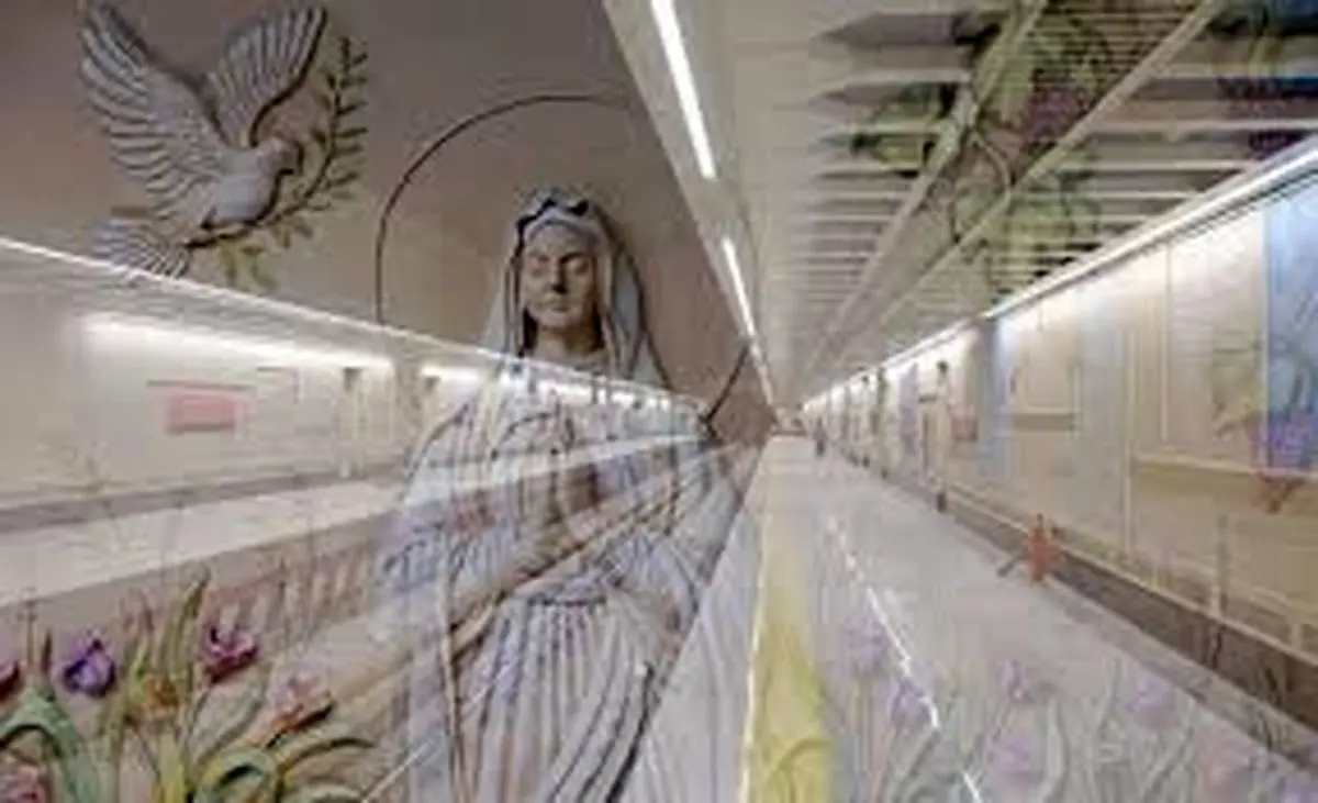 افتتاح ایستگاه مترو مریم مقدس + فیلم