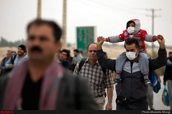 تردد بیش از ۴۰ هزار نفر از مرز مهران