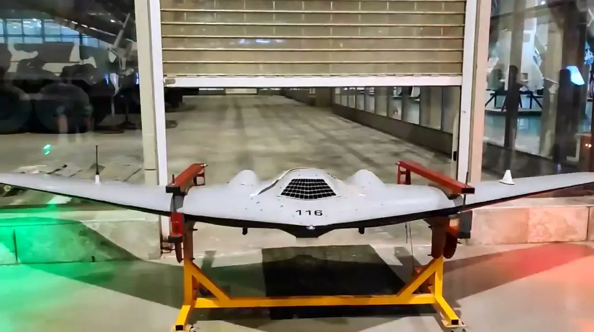 آزمایش پهپاد شاهد ۱۶۱ در پارک هوافضای سپاه + فیلم