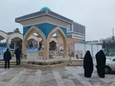 یادمان شهید گمنام کوی دانشگاه تهران رونمایی شد