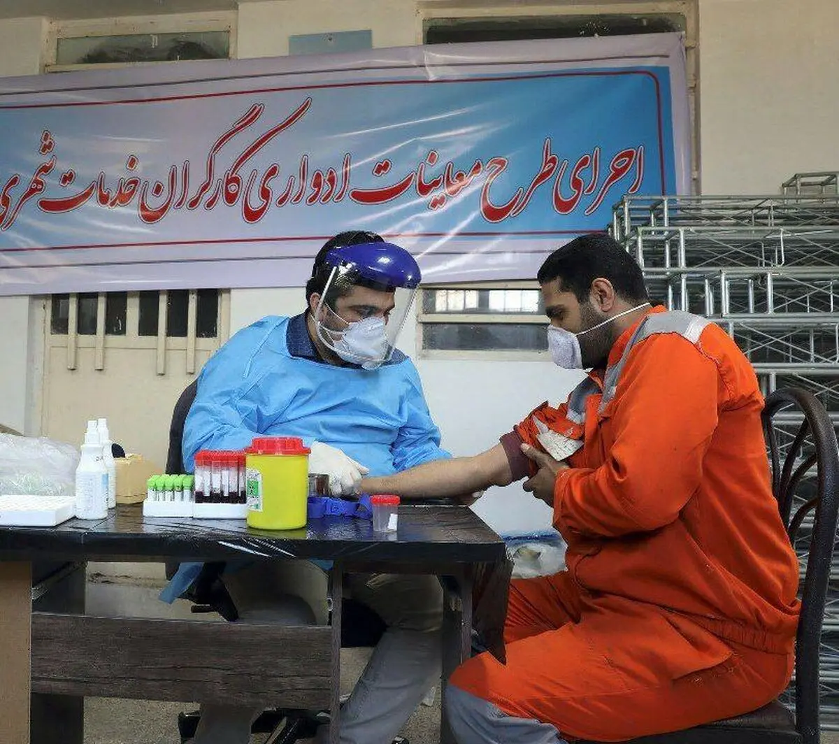 آغاز معاینات ادواری رایگان کارگران شهرداری مشهد