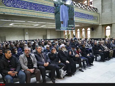 مراسم ختم مرحوم غضنفر رکن‌آبادی 