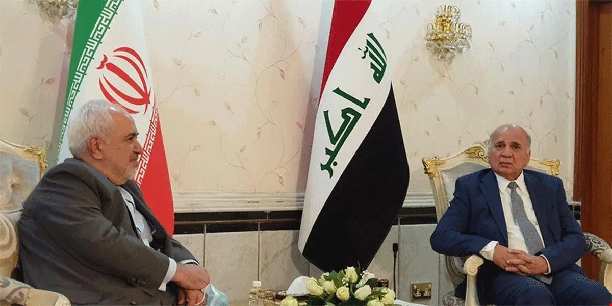 تاکید بر پیگیری شهادت سرداران مقاومت در دیدار ظریف با رئیس ائتلاف فتح