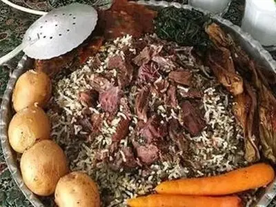 برای یک بار هم که شده سبزی پلو را به روش سمنانی ها درست کنید