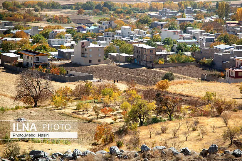  طبیعت پاییزی روستای سرسختی علیا