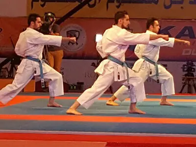 مدال برنز کاتای تیمی مردان برای دانشگاه آزاد  