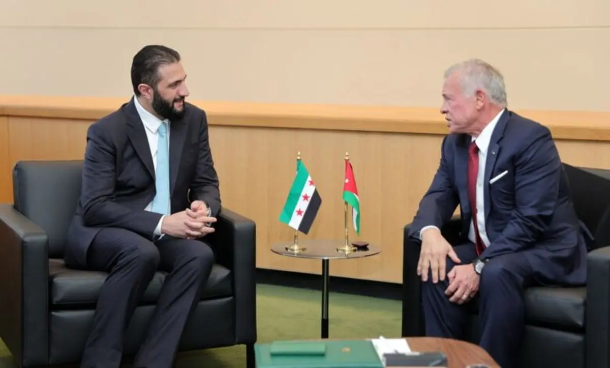 دیدار الجولانی با پادشاه اردن و ولیعهد کویت