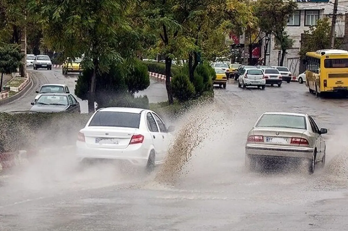 هواشناسی مازندران درباره احتمال آب‌گرفتگی معابر هشدار داد