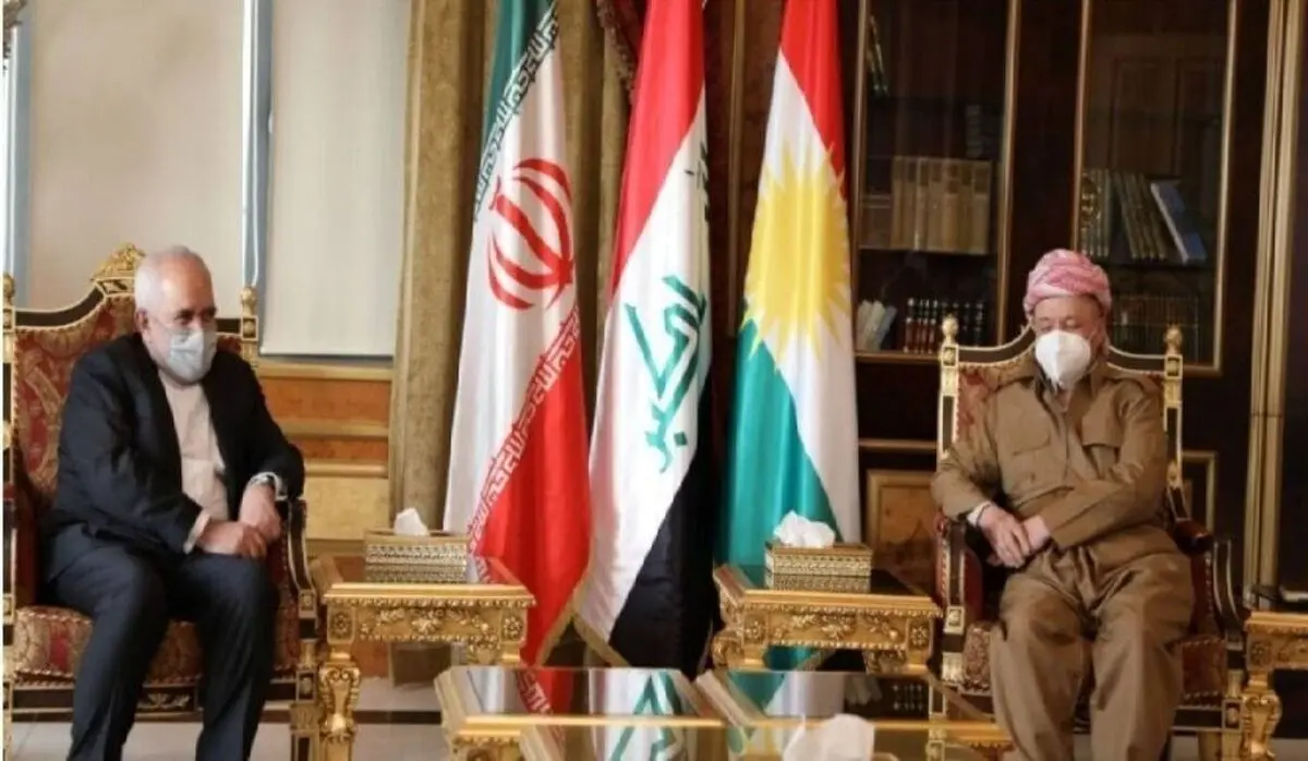 ظریف یجری محادثات مع کبار المسؤولین فی اقلیم کردستان العراق