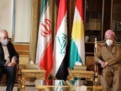ظریف یجری محادثات مع کبار المسؤولین فی اقلیم کردستان العراق