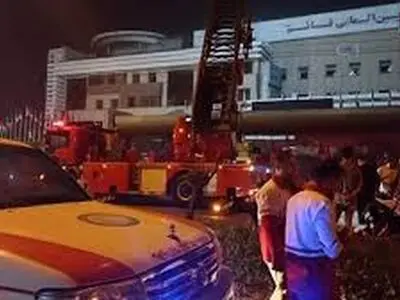 ترخیص ۷۴ بیمار حادثه دیده آتش سوزی بیمارستان قائم رشت