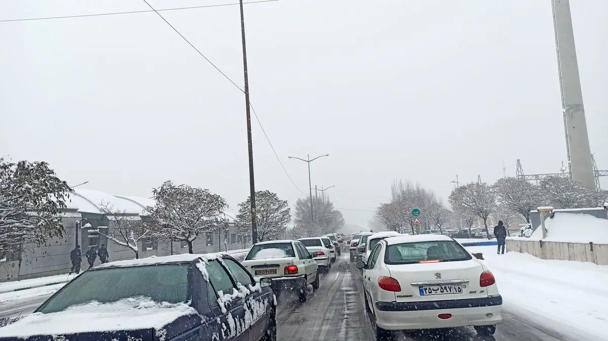 هشدار بارش برف و کولاک در ۲۱ استان