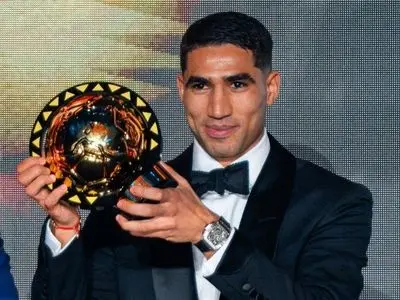 اشرف حکیمی، مرد سال فوتبال آفریقا شد