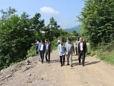 پیشرفت ۱۰۰ درصدی پروژه دیواره گذاری روستای رودبارچیره فومن