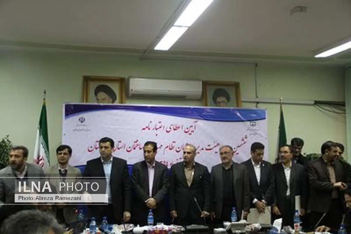 آیین اعطای اعتبارنامه هیئت‌مدیره نظام‌مهندسی خوزستان برگزار شد