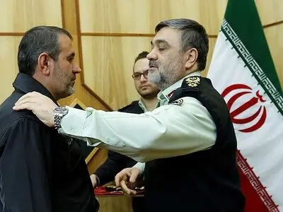 اولین فرمانده انتظامی بومی کهگیلویه و بویراحمد به درجه سرداری نائل شد