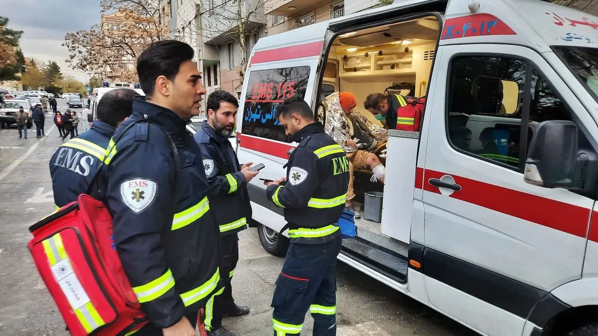 حمله هوایی در شرق تهران؛ اعزام فوری تیم‌های اورژانس و انتقال مصدومان به بیمارستان

