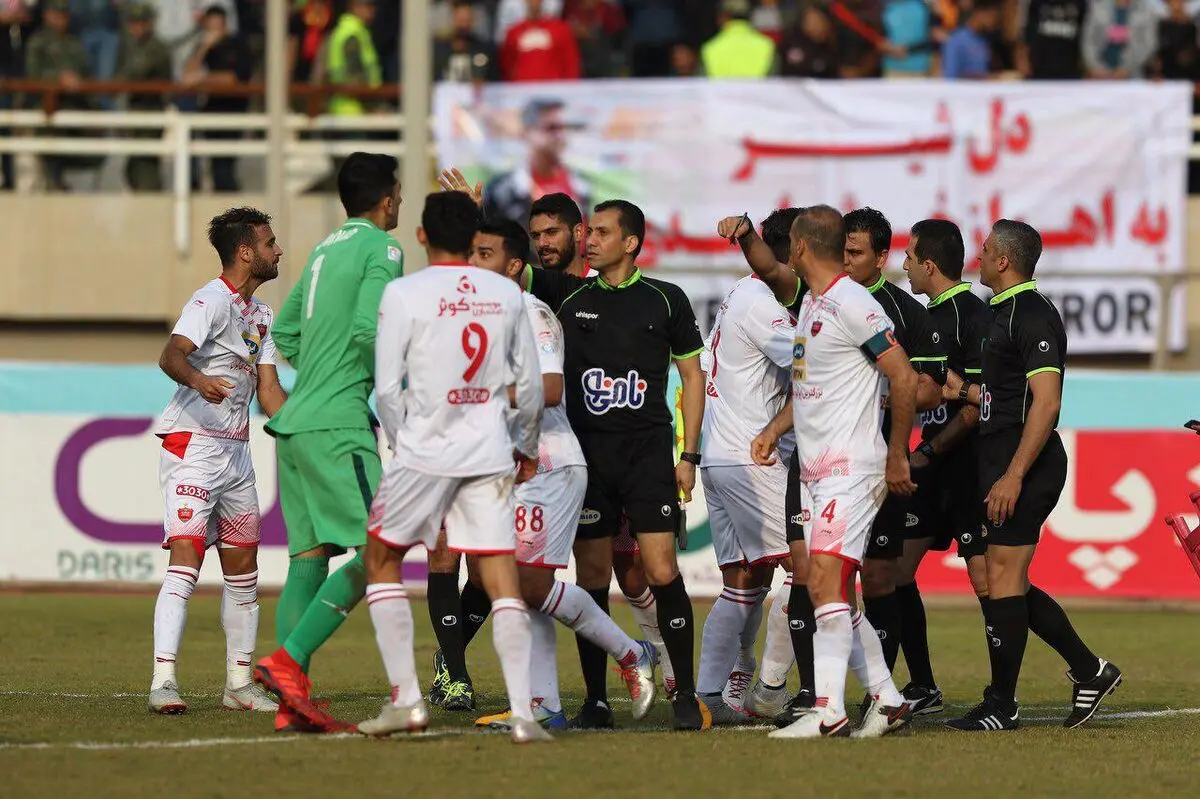 گزارش تصویری فولاد - پرسپولیس