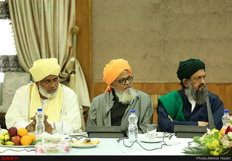 دیدار حجت الاسلام یونسی با جمعی از علمای هندوستان