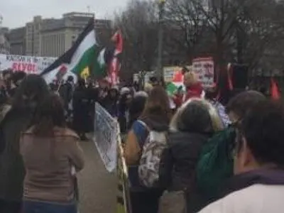 برگزاری تظاهرات در آمریکا هم‌زمان با نشست آیپک