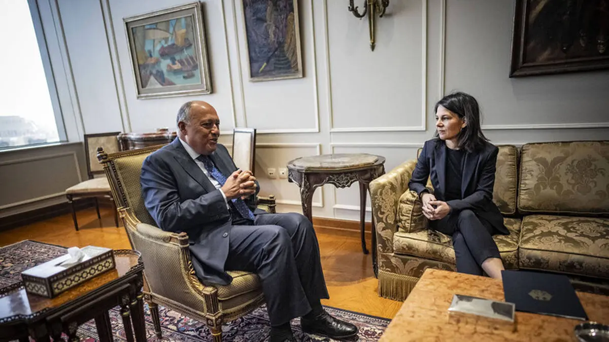 نشست وزرای خارجه آلمان و مصر در قاهره درباره غزه