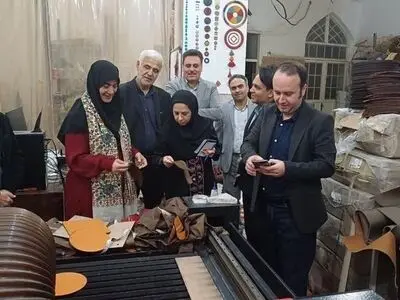 بازدید معاون صنایع‌دستی کشور از کارگاه‌های شهر جهانی کپوی دزفول/ ظرفیت بالا برای معرفی تولیدات صنایع‌دستی در داخل و کشورهای منطقه