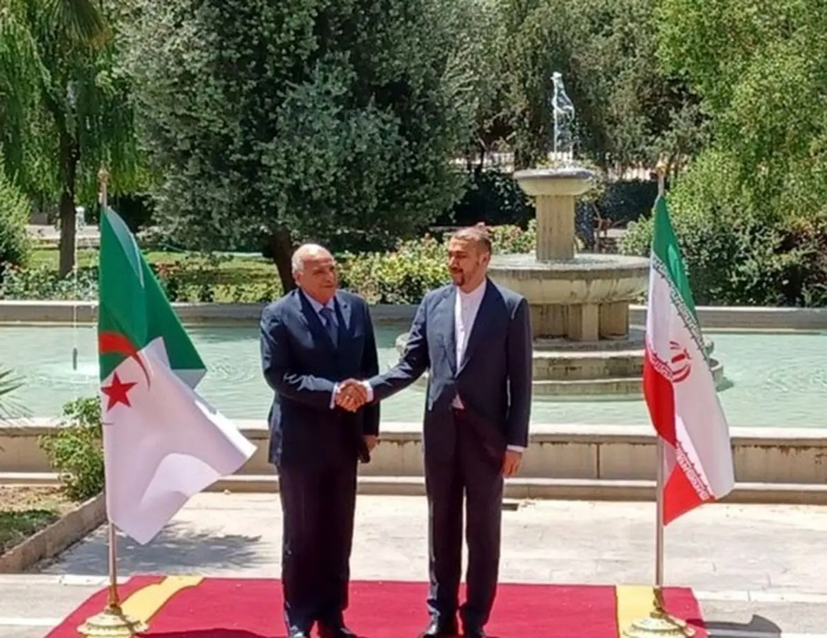 ایران و الجزایر دوست روزهای سخت یکدیگرند