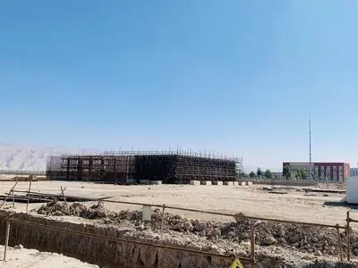 پیشرفت فیزیکی نیروگاه سیکل ترکیبی لامرد به 50 درصد رسید