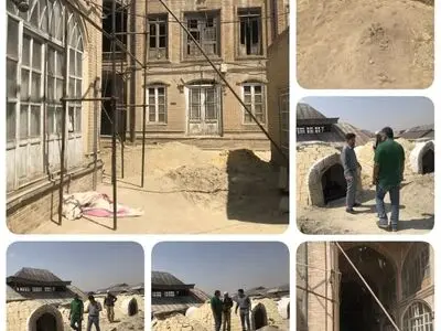 آغاز عملیات مرمت سرای کتاب‌فروش‌های بازار تاریخی اراک