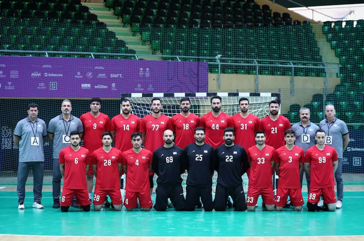 شکست تیم هندبال ایران مقابل قطر