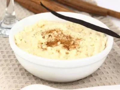 طرز تهیه شیر برنج با وانیل