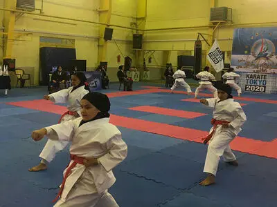 لیگ کاتای خردسالان دختر برگزار شد 