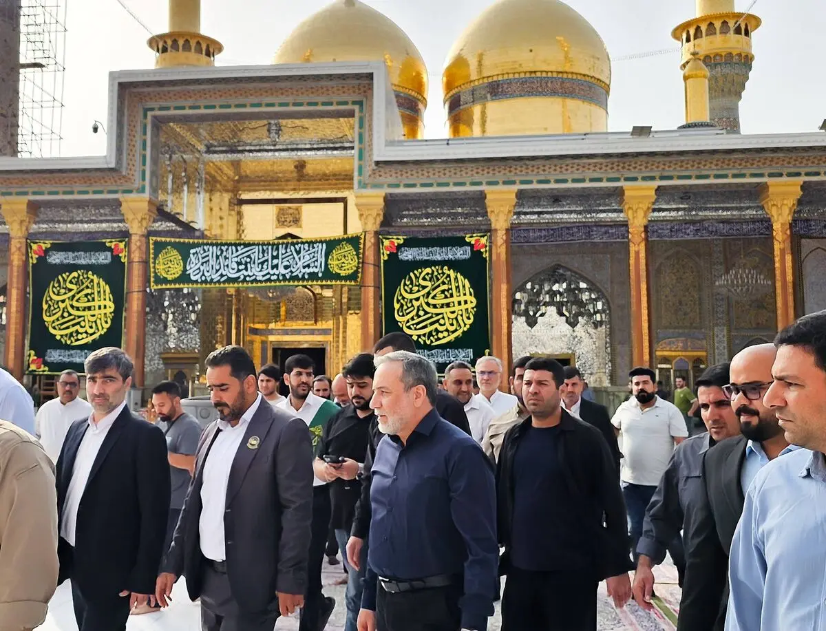 تشرف وزیر خارجه به حرمین امامین در کاظمین 