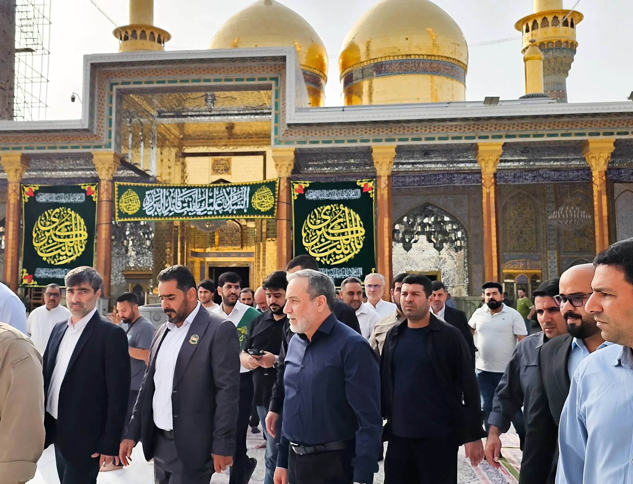 تشرف وزیر خارجه به حرمین امامین در کاظمین