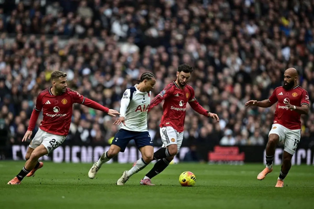 تاتنهام 2 - 2 منچستریونایتد؛ تقسیم امتیازات حاصل کامبک‌ها