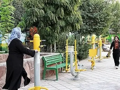 افتتاح دومین بوستان بانوان قزوین همزمان با دهه کرامت