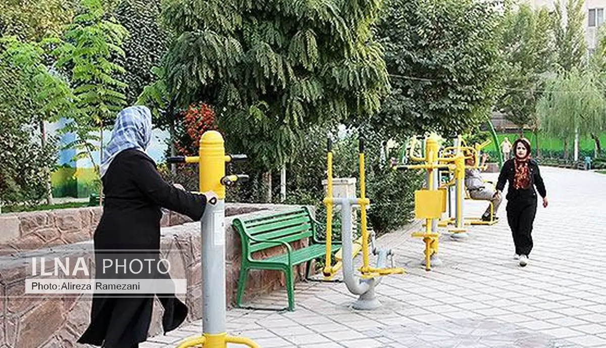 افتتاح دومین بوستان بانوان قزوین همزمان با دهه کرامت