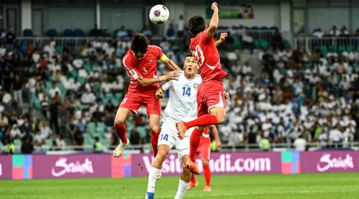 ازبکستان 1 - 0 کره شمالی: پیروزی دشوار با تک گل ماشاریپوف