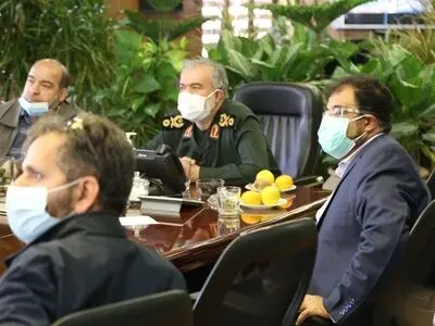 تقدیر جانشین فرمانده کل سپاه از کارکنان سازمان بهشت زهرا (س) 